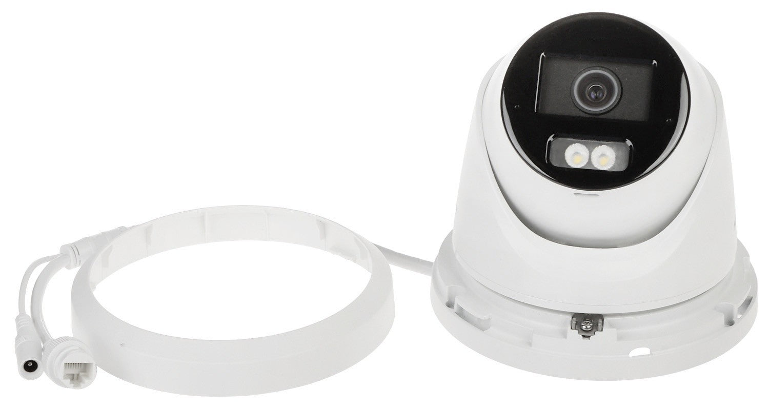 Hikvision DS-2CD2343G2-LI2U(2.8mm) 4 MP caméra réseau turret fixe avec Acusense et éclairage hybride intelligent