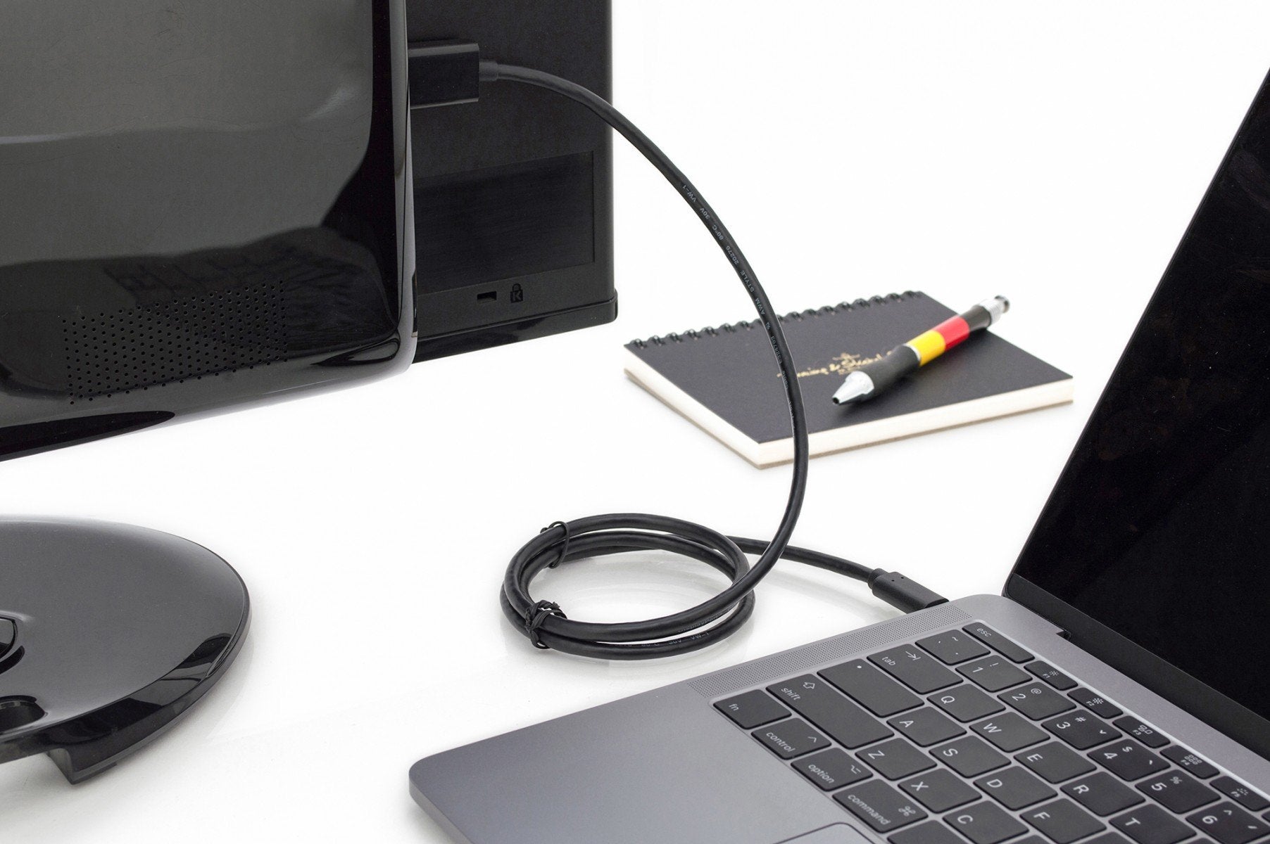 Digitus AK-300330-050-S câble vidéo et adaptateur 5 m USB Type-C DisplayPort Noir