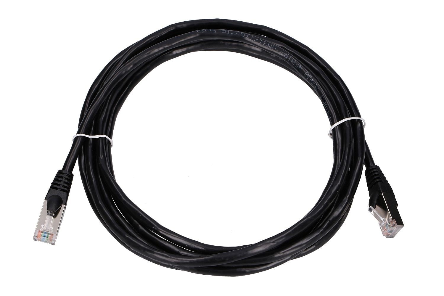 Extralink EX.7621 câble de réseau Noir Cat5e F/UTP (FTP) Rond