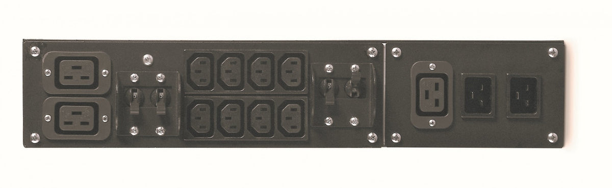APC Service Bypass Panel Bypass switch rack-mountable AC 230V output connectors 10 2U 19 Black