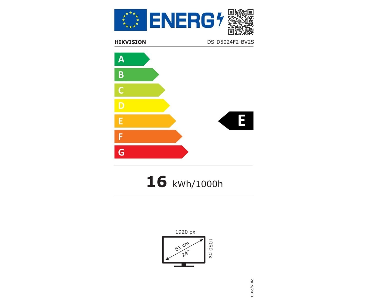 Hikvision DS-D5024F2-BV2S