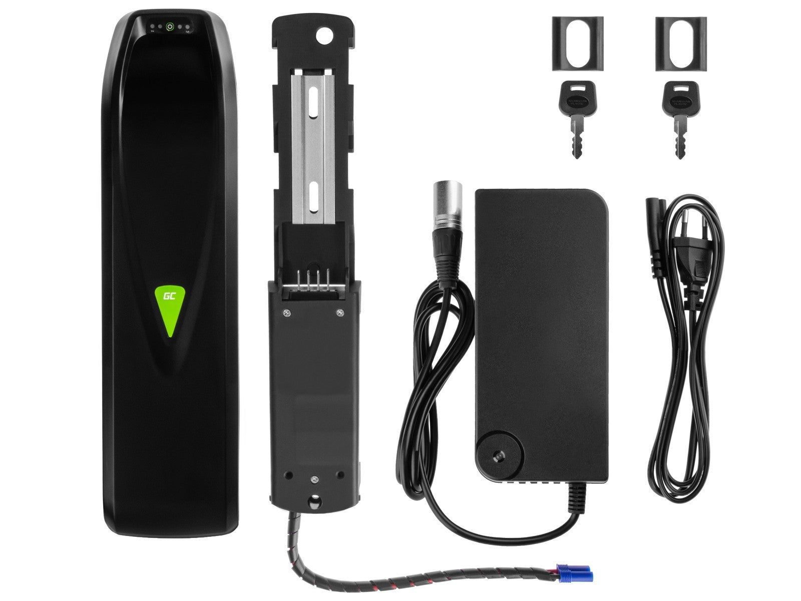 Green Cell EBIKEGCF02 Batterie 13Ah (624Wh) pour vélo électrique E-Bike 48V