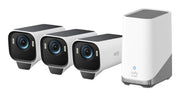 Eufy Cam S3 Pro 3+1 Balle (forme) Caméra de sécurité IP Extérieure 3840 x 2160 pixels Mur