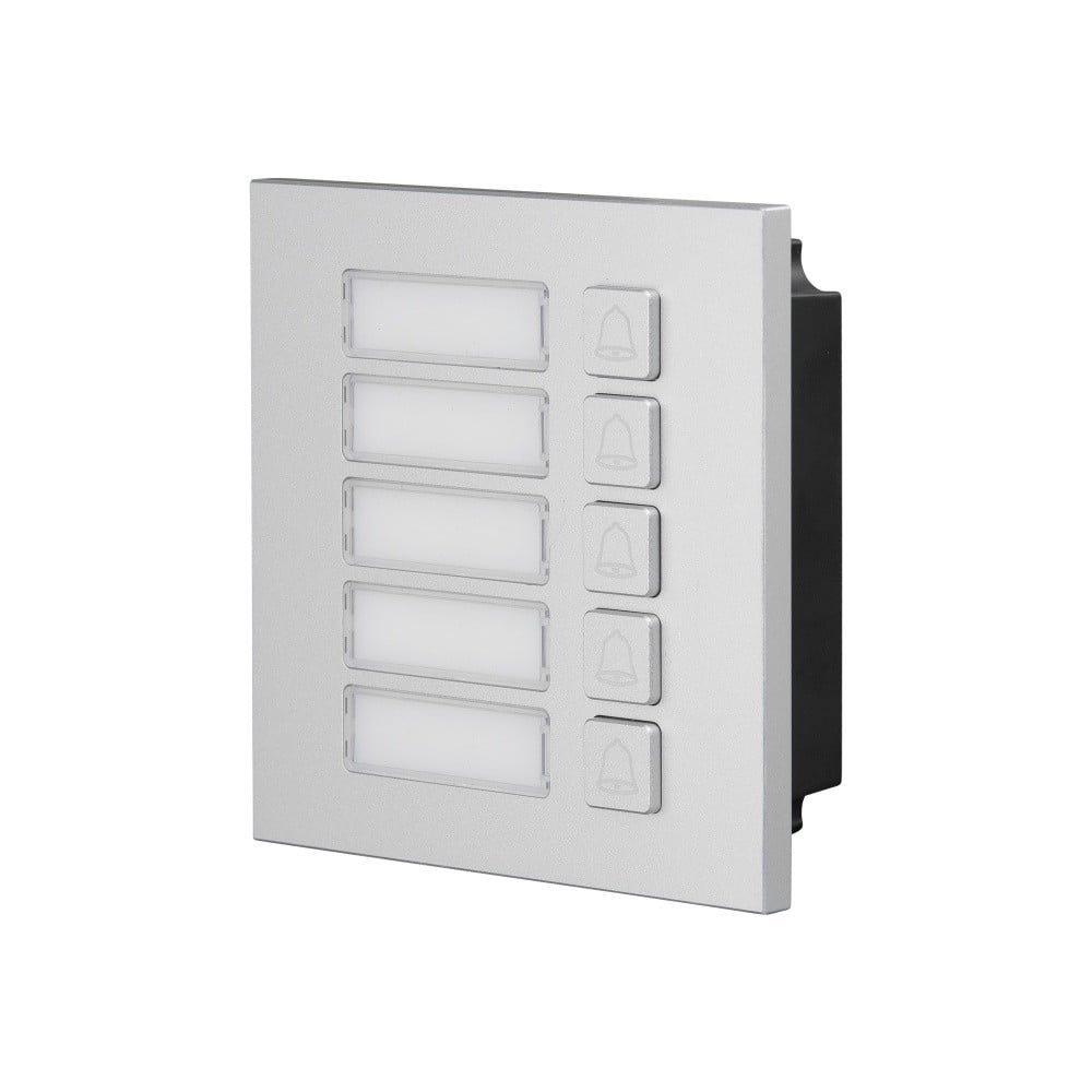 BCS BCS-PAN-P5-N Module double avec cinq boutons