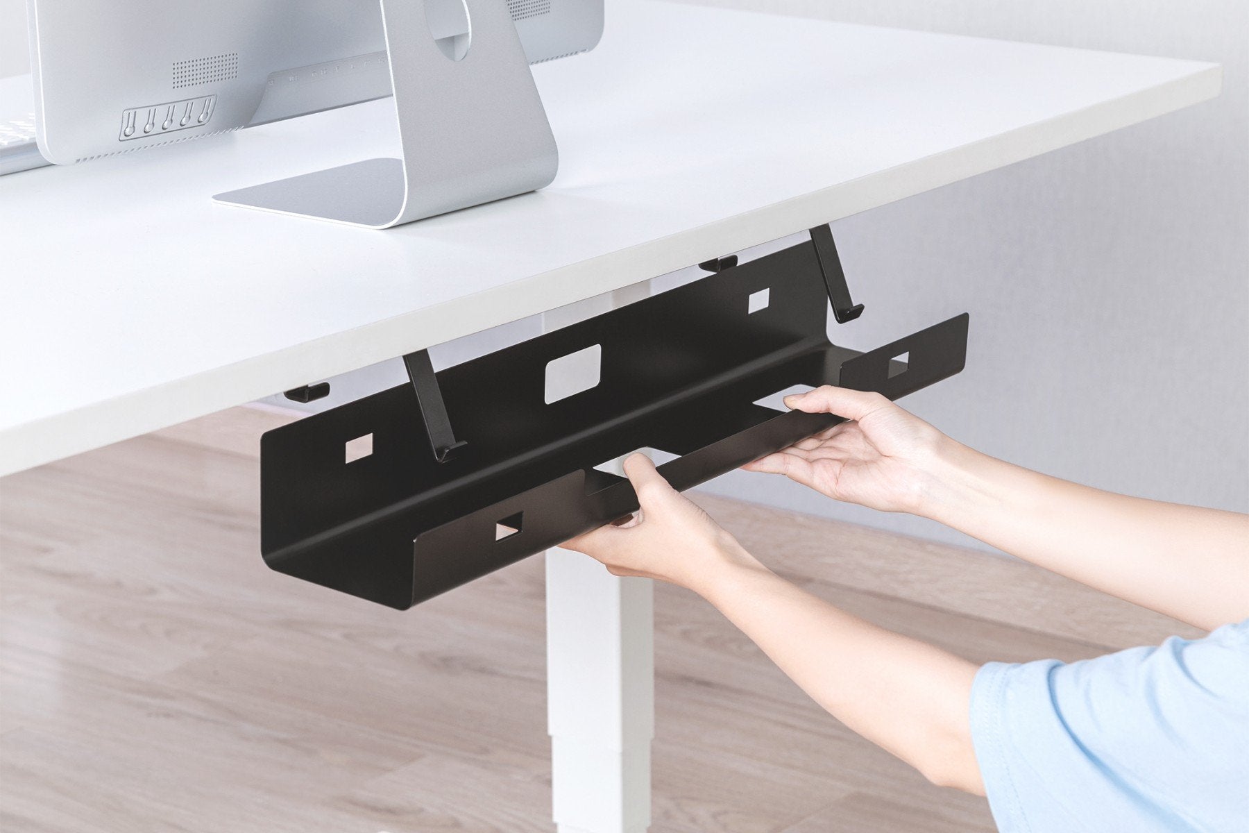 Digitus DA-90450 range-câbles Bureau Range-câble Noir 1 piece(s)