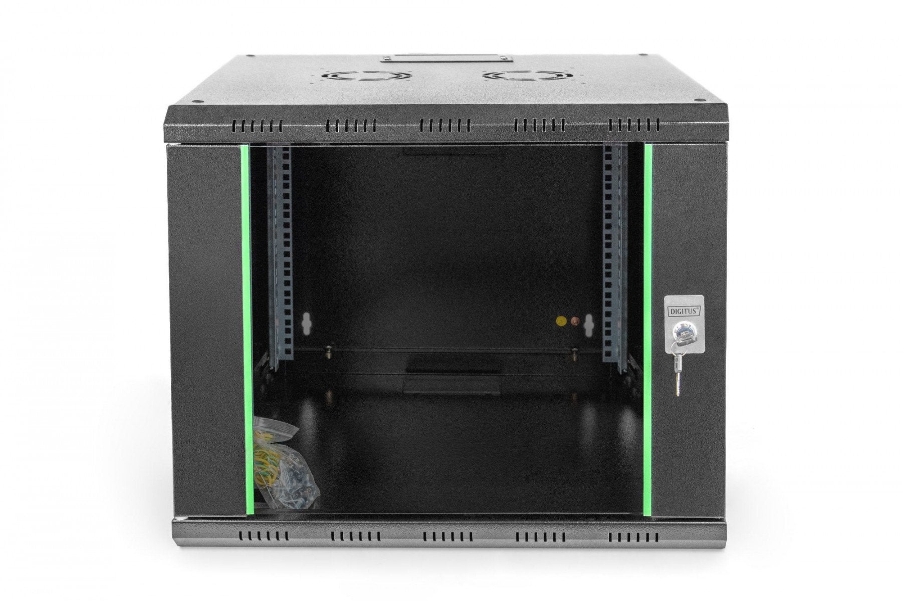 Digitus DN-19 09U-6/6-SW étagere 9U Rack monté sur le mur Noir