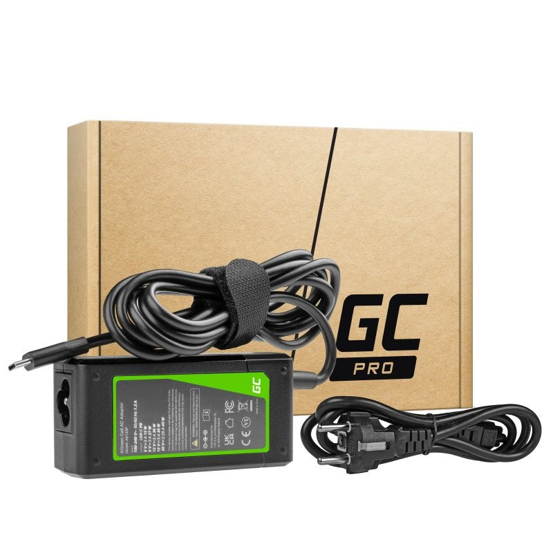 Green Cell AD133P Adaptateur USB-C 45W pour ordinateurs portables, tablettes, téléphones
