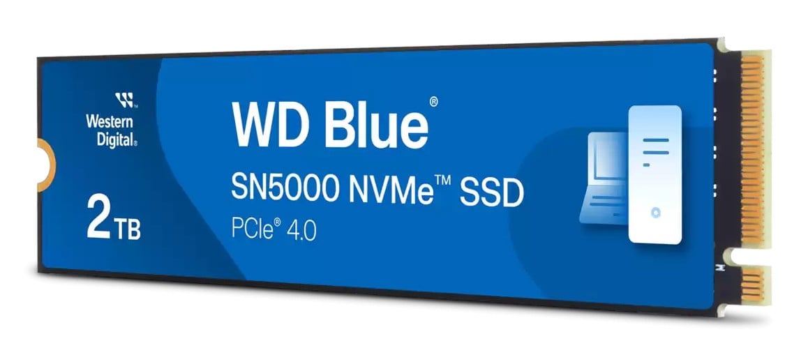 WD SSD Blue SN5000 2TB PCIe Gen4 NVMe