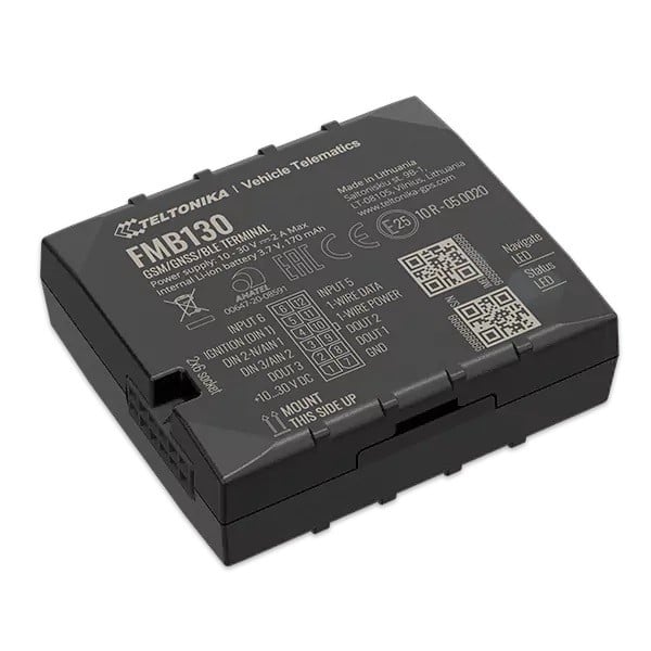 Teltonika FMB130 tracker GPS Voiture 0,128 GB Noir