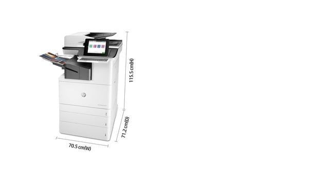 HP LaserJet Enterprise Flow MFP M776zs MFP colour laser 297x864mm 46ppmcopy 46ppmprint 1750 sheets USB 2.0 LAN Wi-Fi USB 2.0