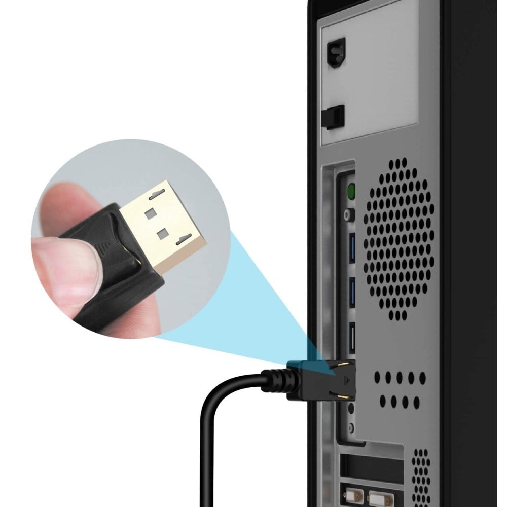 Techly ICOC DSP-H12-020 Câble DisplayPort vers HDMI 1080p*60Hz 2m M/M