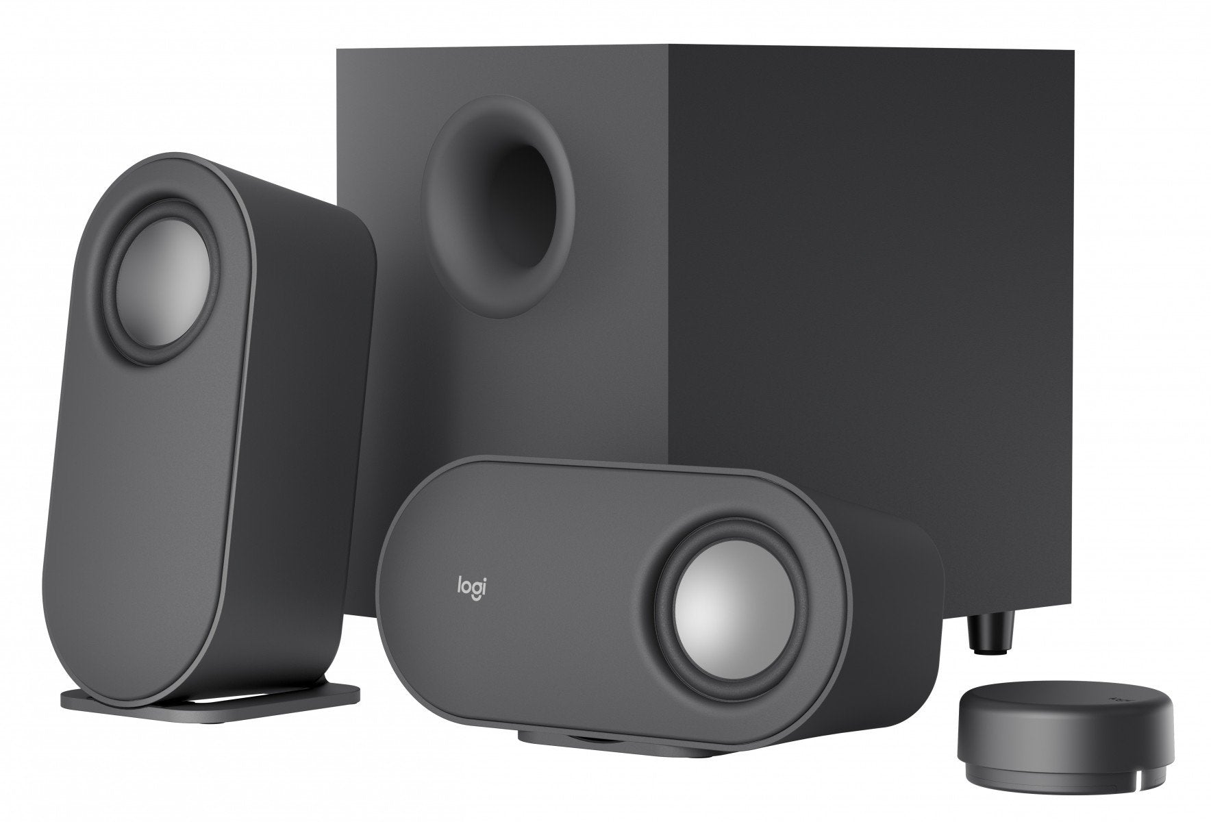 LOGITECH Z407 Android Edition speaker system for PC 2.1channel wireless Bluetooth USB 40 Watt Total graphite grey