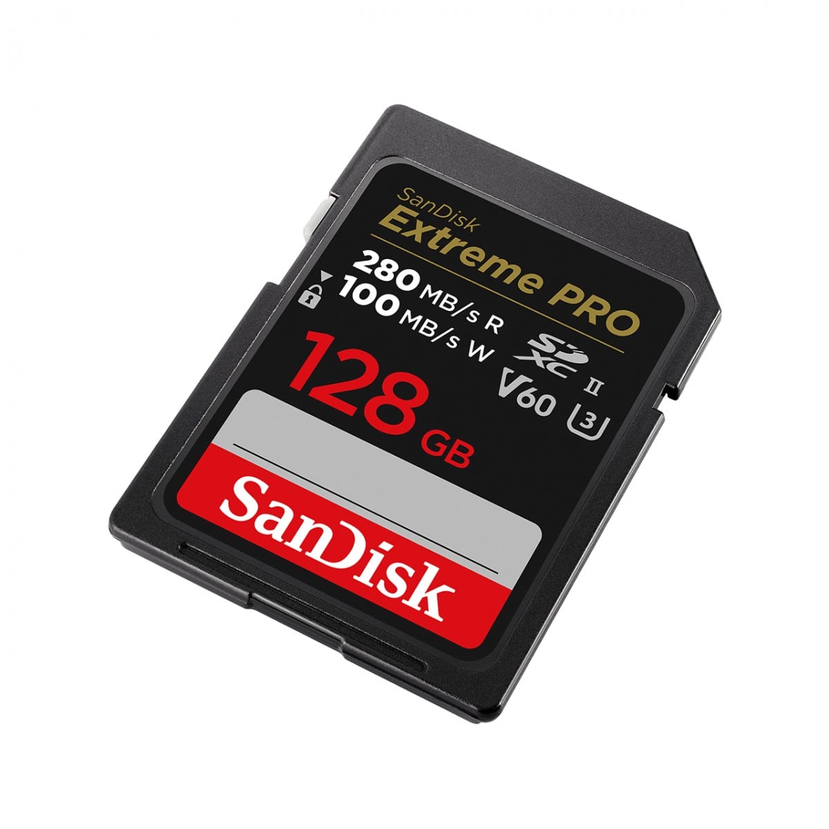 Extreme PRO 128GB V60 UHS-II 280/100MBs