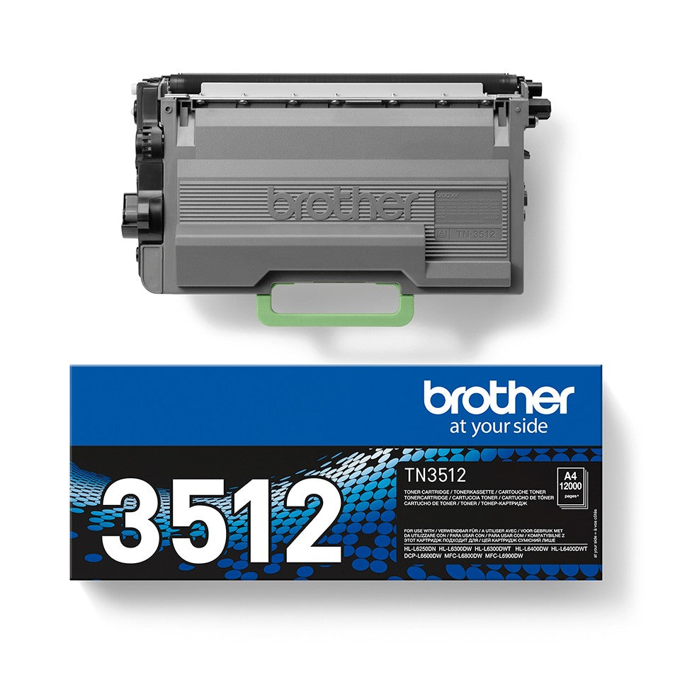 BROTHER TN3512 Cartouche d encre Noir Super Haut Rendement
