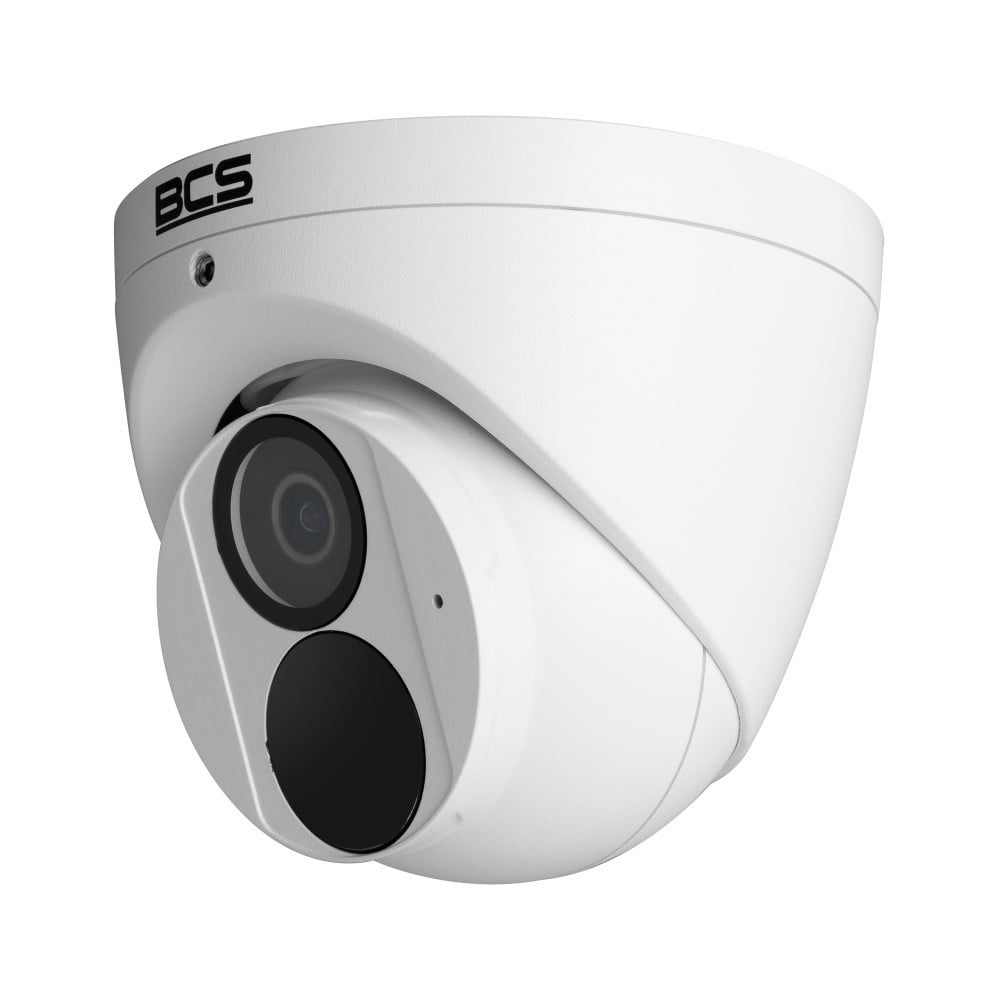 BCS BCS-P-EIP25FSR3-Ai2 Caméra dôme IP 5MP avec microphone et technologie SkyLight, IP67