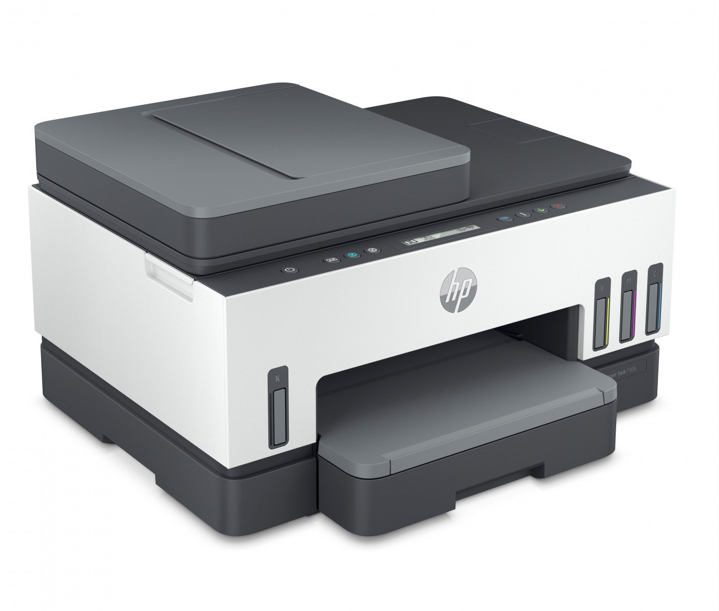 HP Smart Tank 7305 All-in-One MFP colour inkjet refillable A4 13ppm Copy 15ppm Print 250sheets USB LAN Wi-Fi Bluetooth