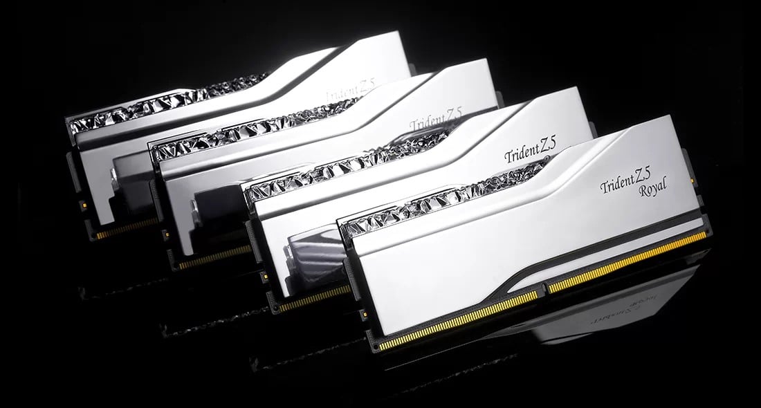 G.Skill Trident Z5 Royal F5-6400J3239G32GX2-TR5S module de mémoire 64 Go 2 x 32 Go DDR5 6400 MT/s