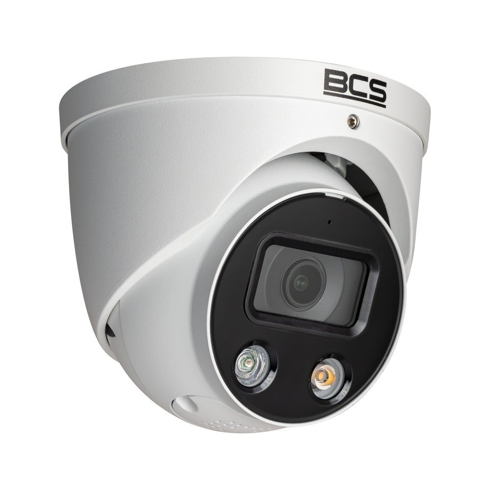 BCS BCS-L-EIP55FCR3L3-Ai1(2) Caméra dôme IP 5MP avec technologie NightColor et boîtier IP67