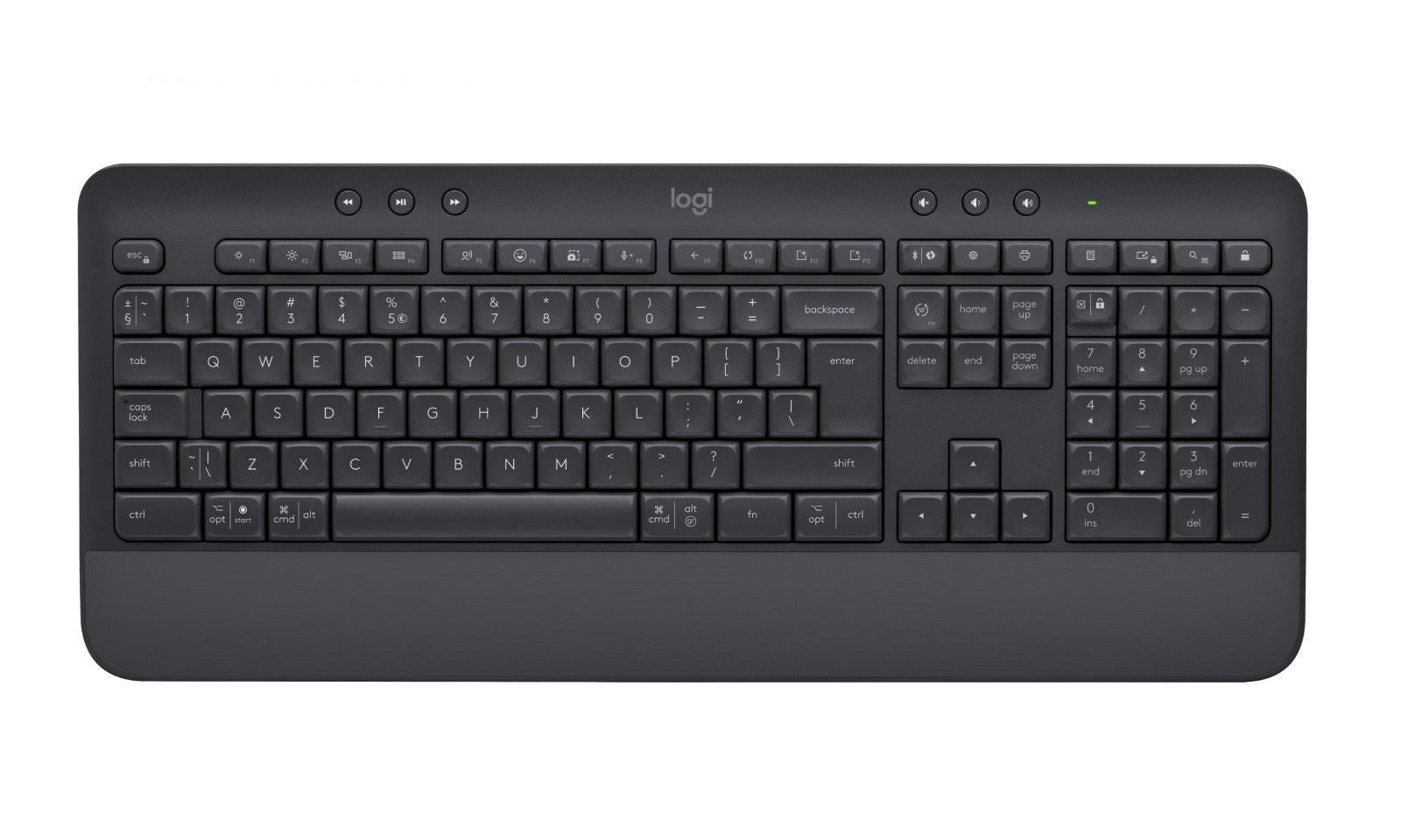 Signature K650 KBD GRAPHITE US INTNL