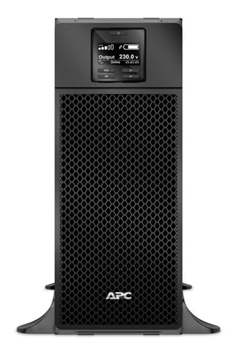 APC Smart-UPS SRT 6000VA UPS AC 230V 6000Watt 6000VA Ethernet 10/100 USB output connectors 13 Black