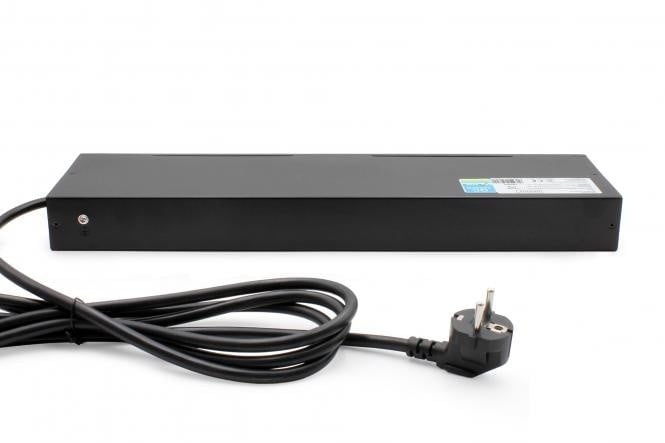 Barre d'alimentation SMART PDU 1U, prise de courant IEC320 C20 16A/250V, 8x prises C13, 16A