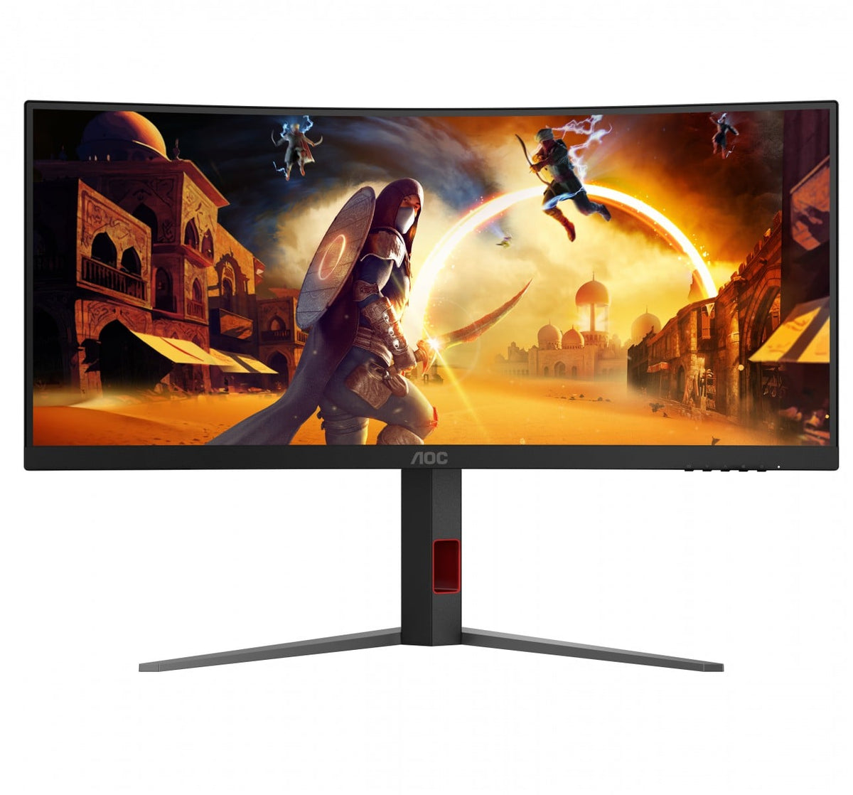 AOC CU34G4 34p Curved Fast VA UWQHD 21:9 180Hz 0.5ms 300cd/m2 HDMI 2.0 DP1.4 Speakers