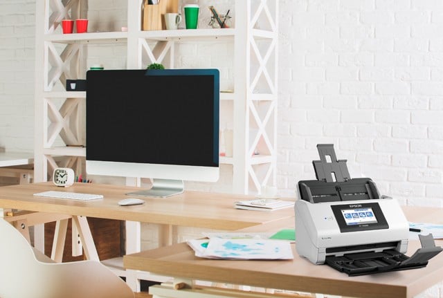 EPSON WorkForce DS-790WN Document scanner Duplex A4 600x600dpi 45ppm mono/45ppm colour ADF 100sheets 7000scans/d USB 3.0 Wi-Fi