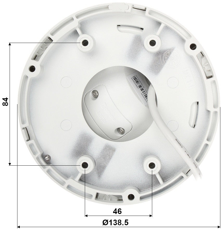 Hikvision DS-2CD2H43G2-IZS(2.8-12mm) 4 MP AcuSense Motorized Varifocal Turret Network Camera