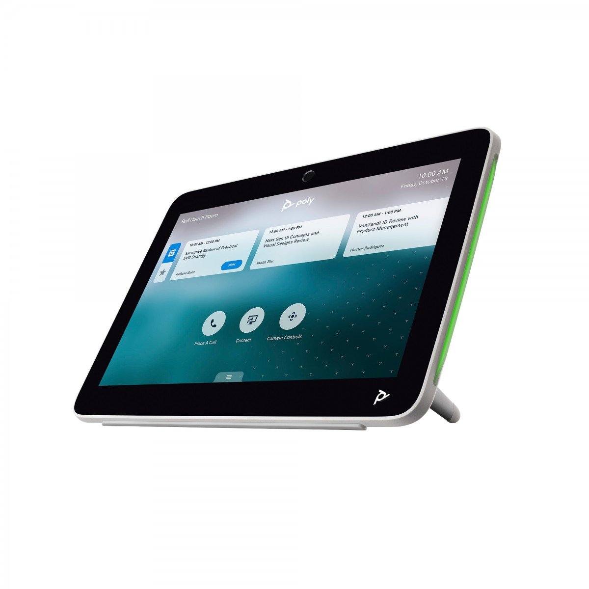 HP Poly TC10 Contrôleur Tactile Blanc Sans Radio GSA/TAA HP Poly TC10 WHT TC NR TAA