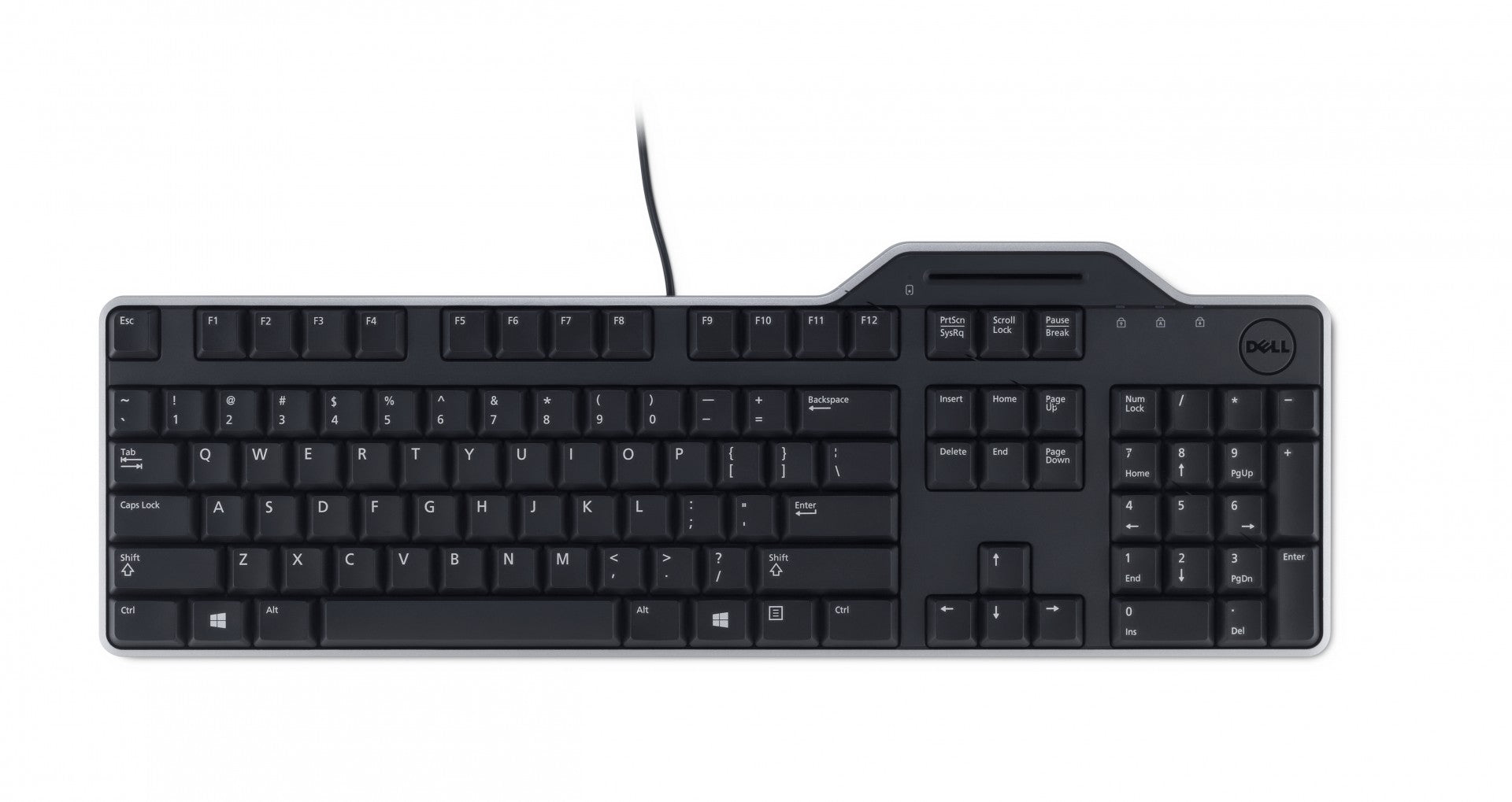 Dell KB813 - Taille réelle (100 %) - USB - QWERTY - Noir