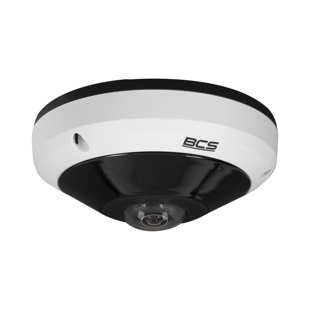 BCS BCS-U-FIP55FWR2 Caméra IP 5MP Fisheye avec WDR, IR 20m et boîtier IP67, IK10