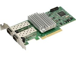 SUPERMICRO Networking adapter 2-port 25GbE SFP28 Mellanox CX4 LX PCI-E Low Profile