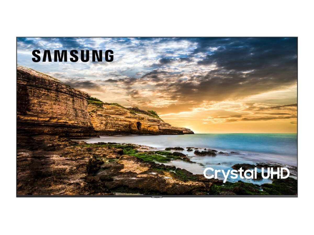 SAMSUNG QE43T 43p UHD/4K 16:9 LED 300nits Speakers 2x10W 2xHDMI 2.0 RS232 in USB 2.0 Ethernet Landscape only VESA 200x200