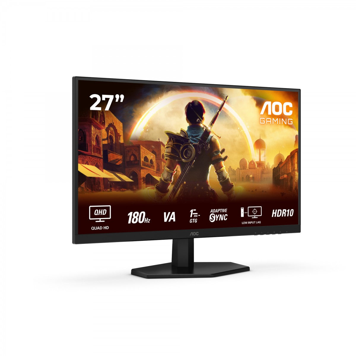 AOC Q27G42XNE 27p Fast VA QHD 180Hz 0.5ms 300cd/m2 HDMI 2.0 DP1.4 Speakers