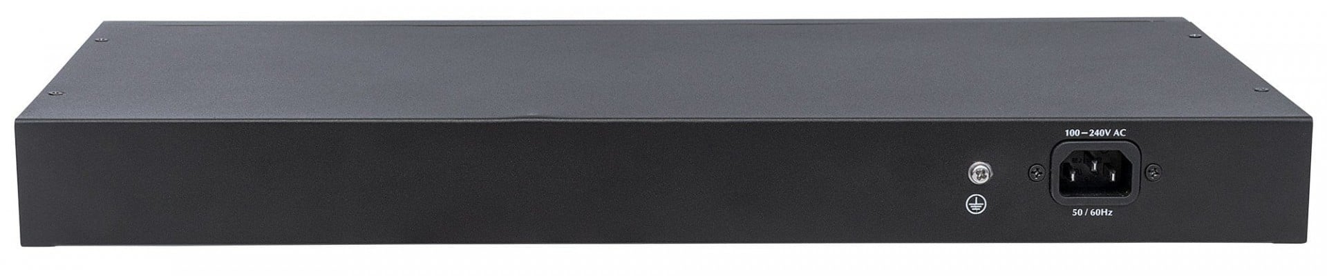 Intellinet 561242 commutateur réseau Non-géré Gigabit Ethernet (10/100/1000) Connexion Ethernet, supportant l'alimentation via ce port (PoE) 1U Noir