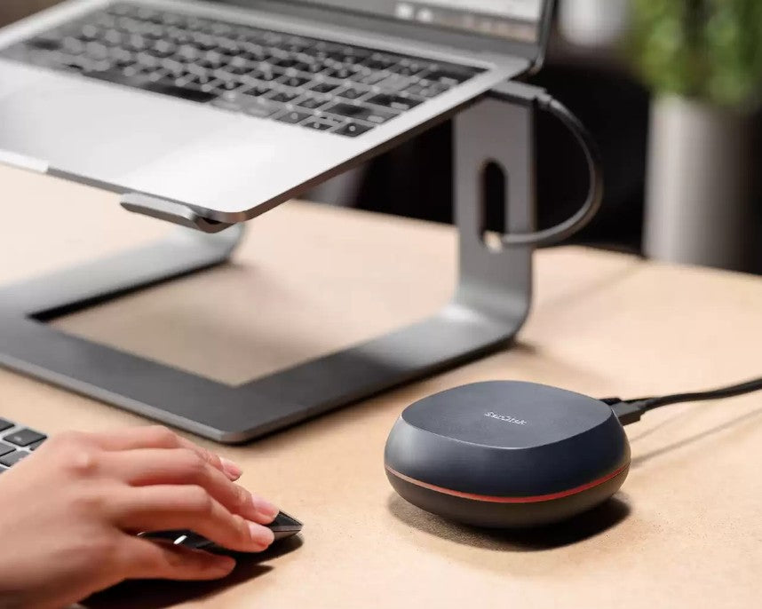 SANDISK Desk Drive 8To USB Type-C Desktop External SSD up to 1000Mo/s High-capacity Solid State Drive