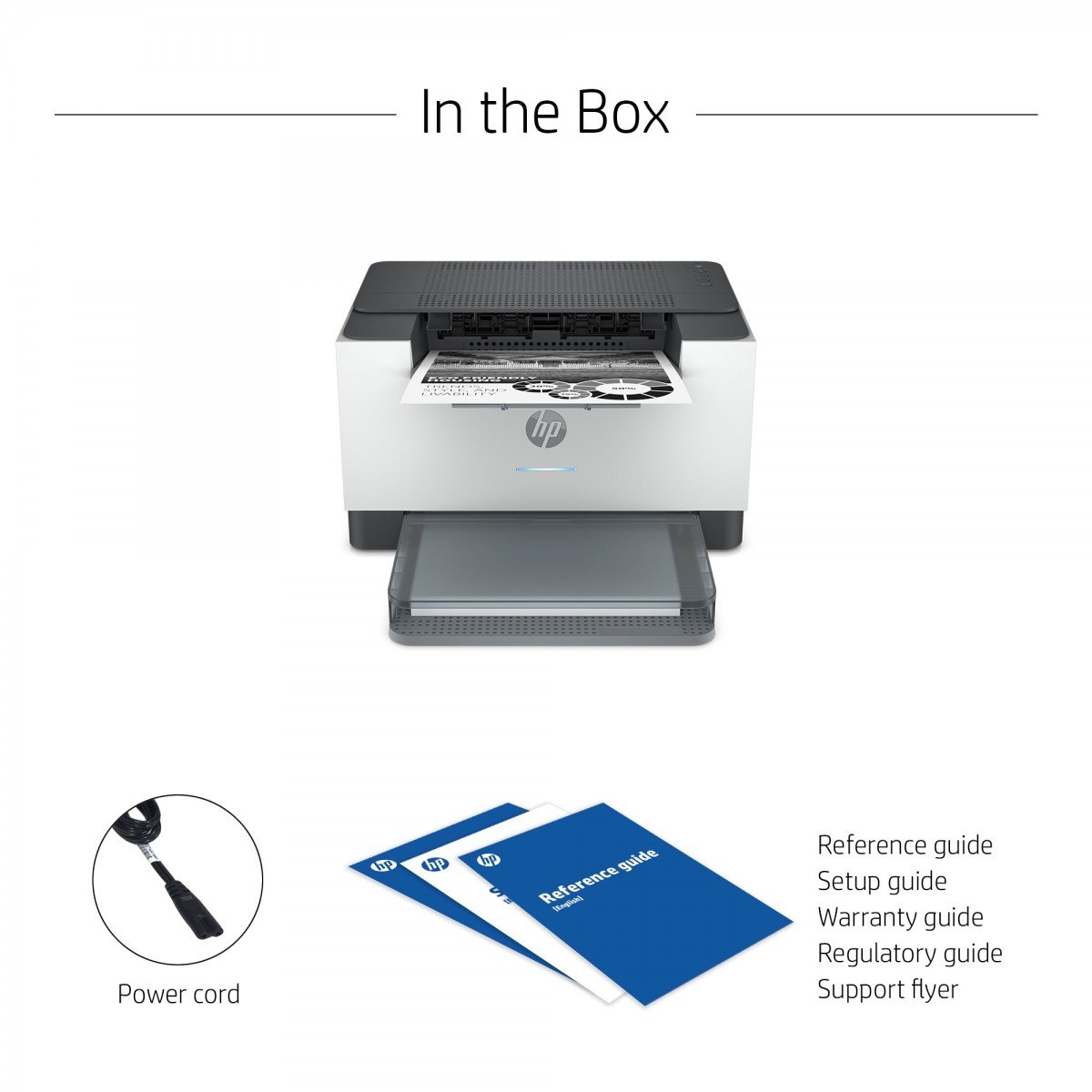 HP LaserJet M209dw Printer Mono B/W Duplex laser A4 600x600dpi 29ppm capacity: 150 sheets USB 2.0 LAN Wi-Fi Bluetooth LE