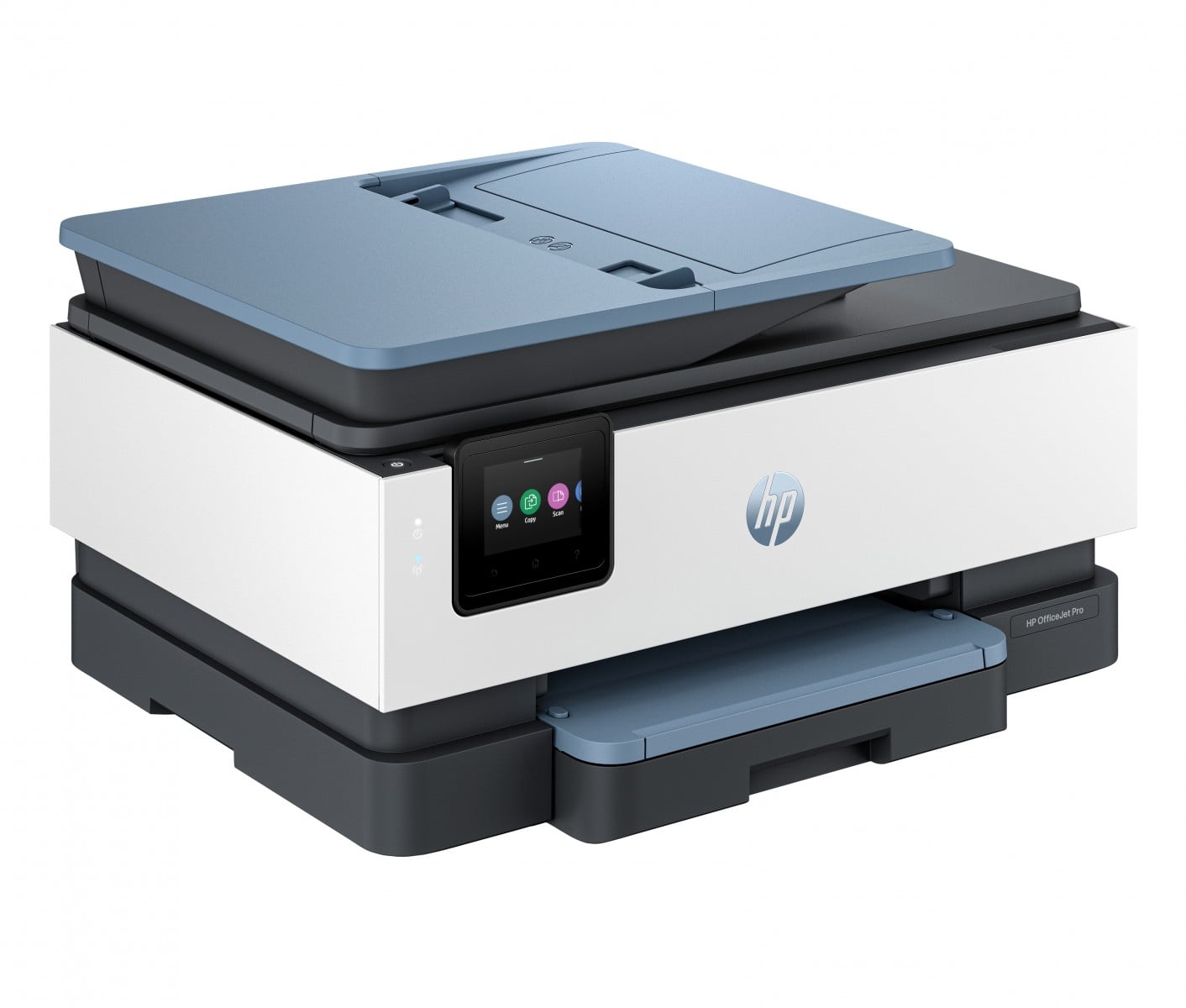 HP Officejet Pro 8125e All-in-One MFP colour inkjet A4 12ppm Copy 20ppm Print 225sheets USB Wi-Fi LAN dark surf blue