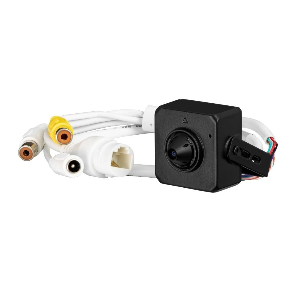 BCS BCS-L-PIP14FW Mini caméra IP Pinhole 4MP avec microphone