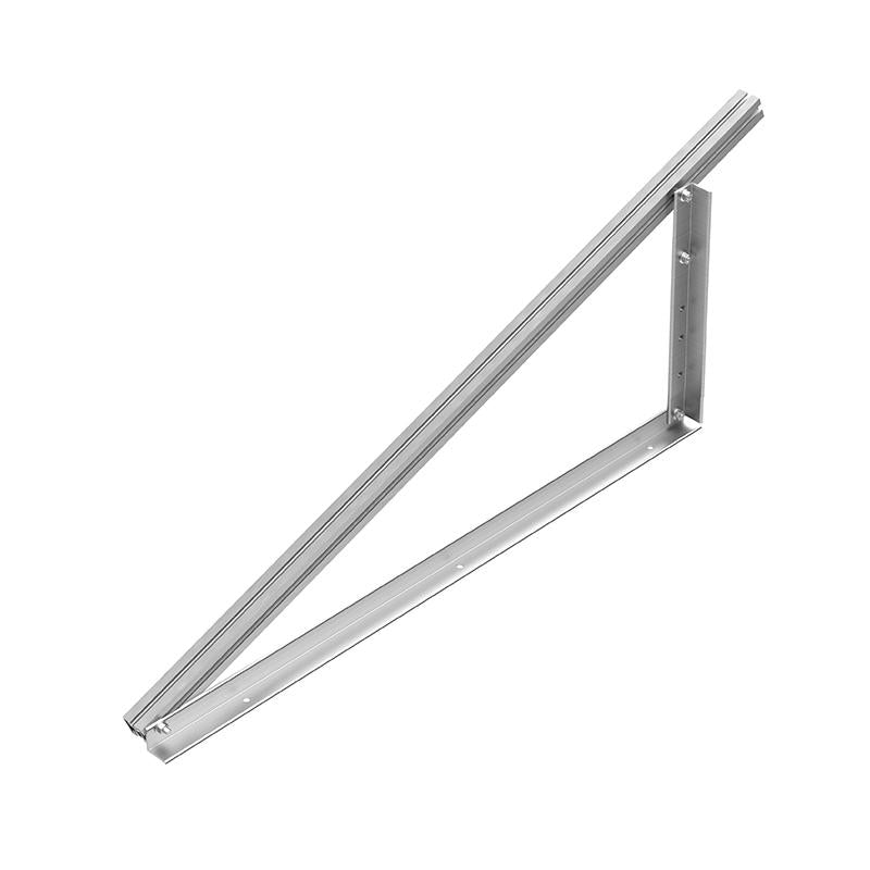 Triangle de montage moyen réglable pour modules bifaciaux