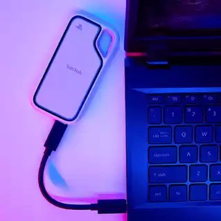 SANDISK Extreme 1To Portable SSD for PlayStation 5 Console and PC