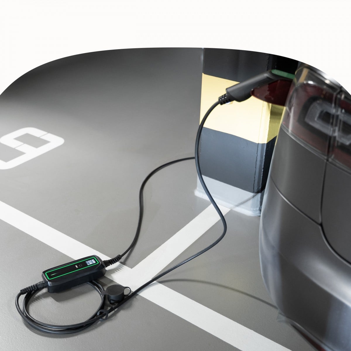 Green Cell EV16 borne de chargement de véhicules électriques Noir 1 Écran integré LCD