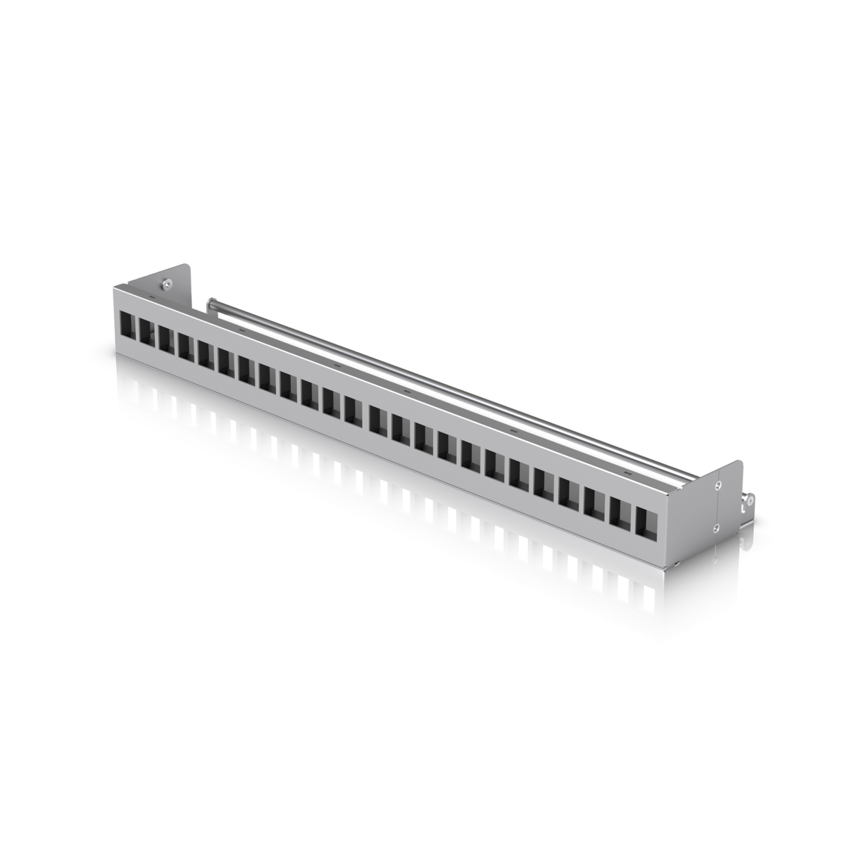 Rack mount 24-port blank patch panel