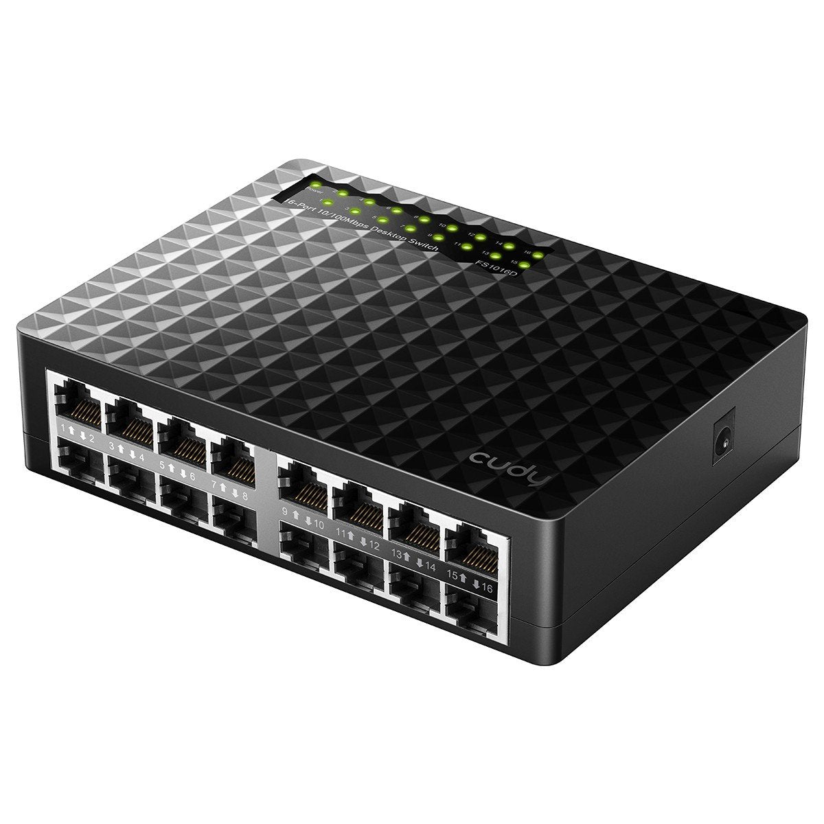 Cudy FS1016D commutateur réseau Fast Ethernet (10/100) Noir