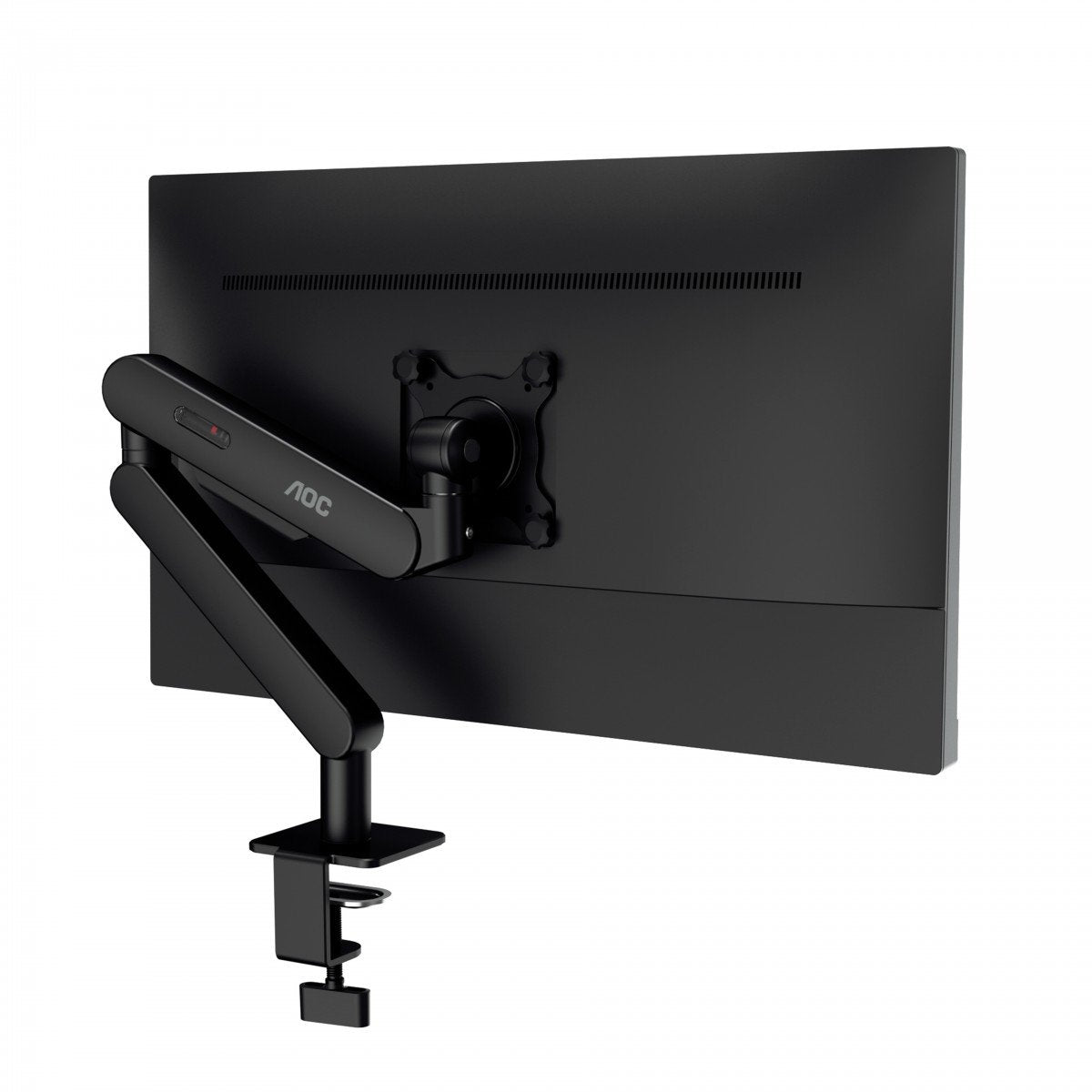 AOC AM400 bras réglable - pour écran plat - alliage d'aluminium - noir - Taille d'écran : 17"-34" - montrable sur bureau