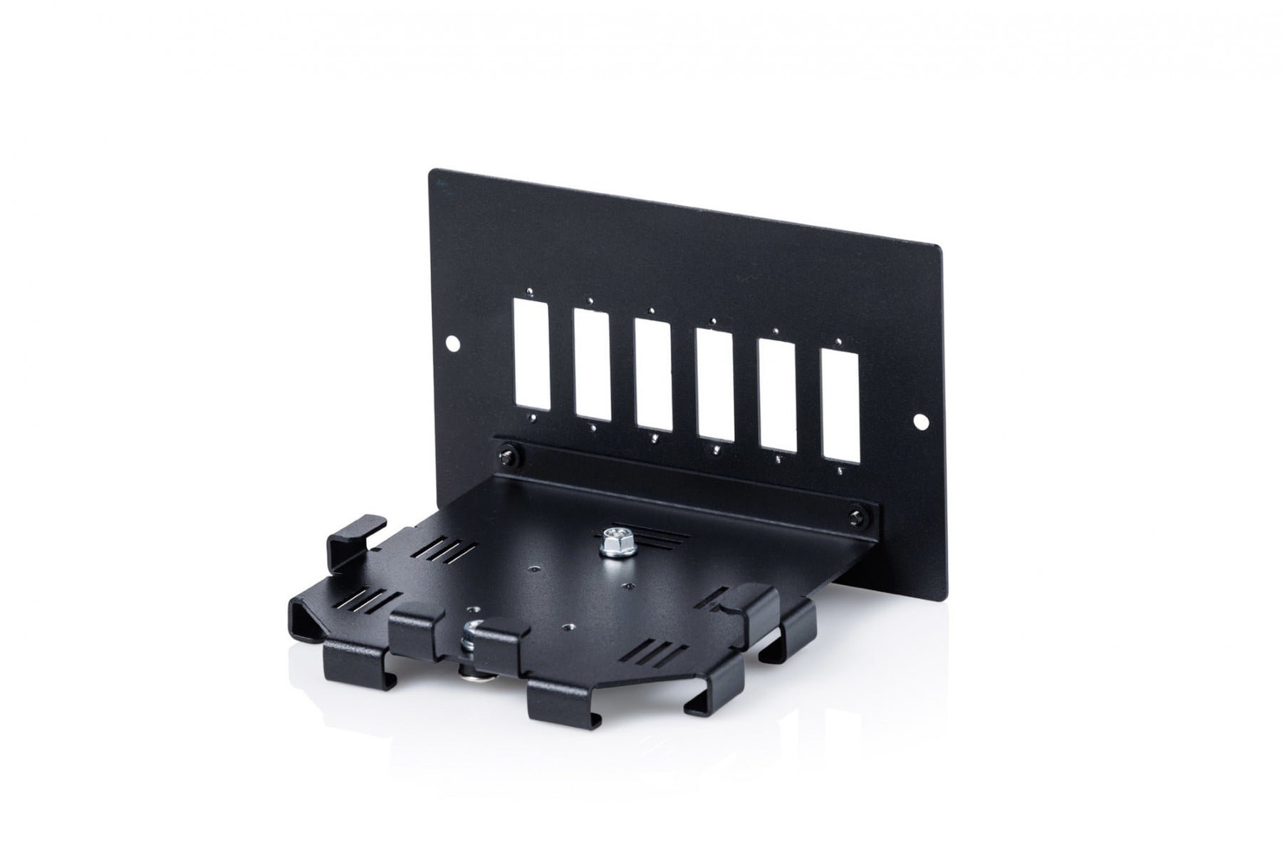 Digitus DN-96990 Répartiteur fibre optique sur rail DIN, 6 ports, SC DX/LC Quad, noir