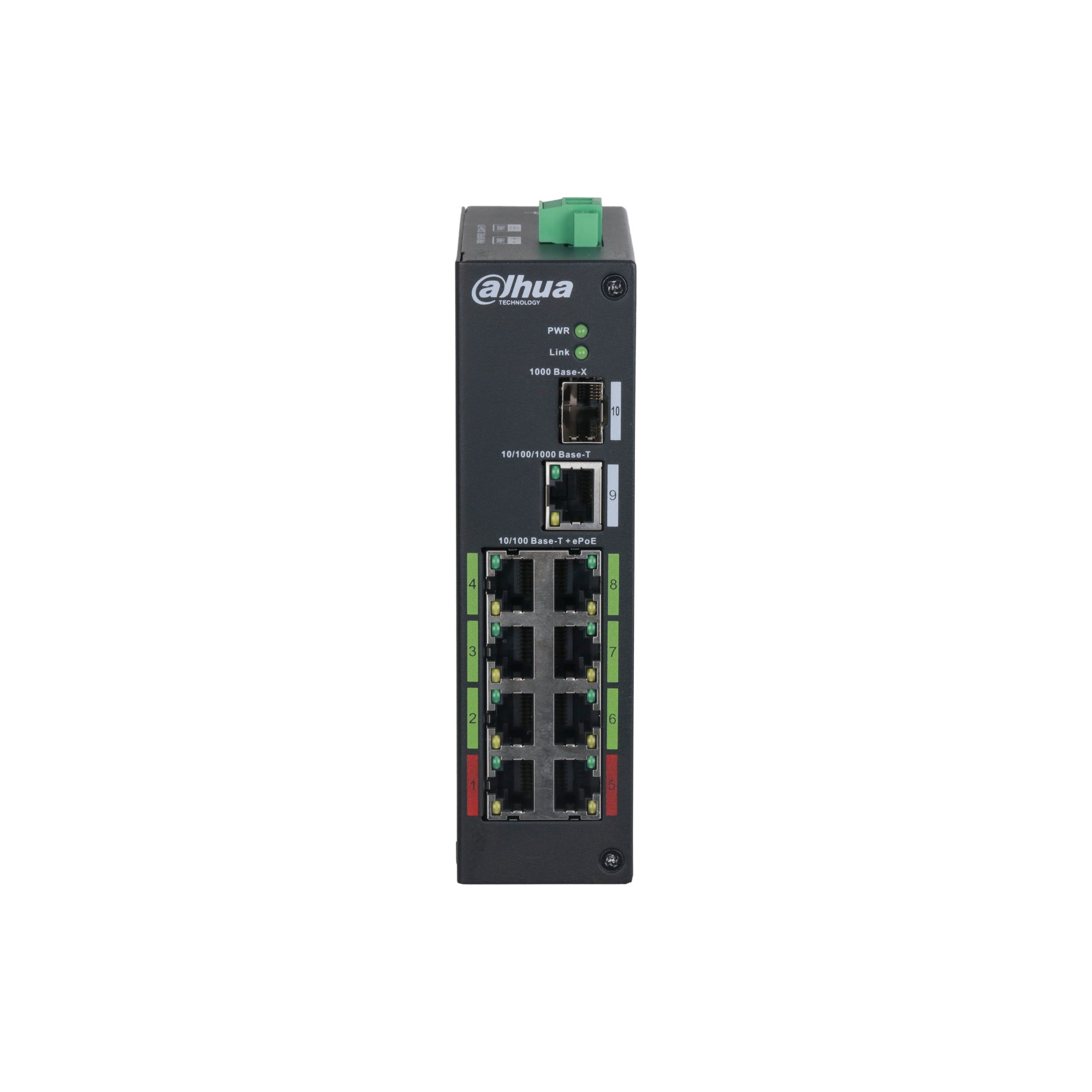 Dahua LR2110-8ET-120-V2 Commutateur non géré 10 ports avec 8 ports ePoE