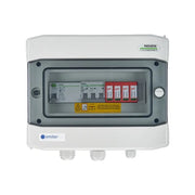 EMITER EM-296_AC Tableau de distribution AC, IP65, SPD AC Dehn type 2, disjoncteur 10A 3-F, RCD type A 40A/300mA