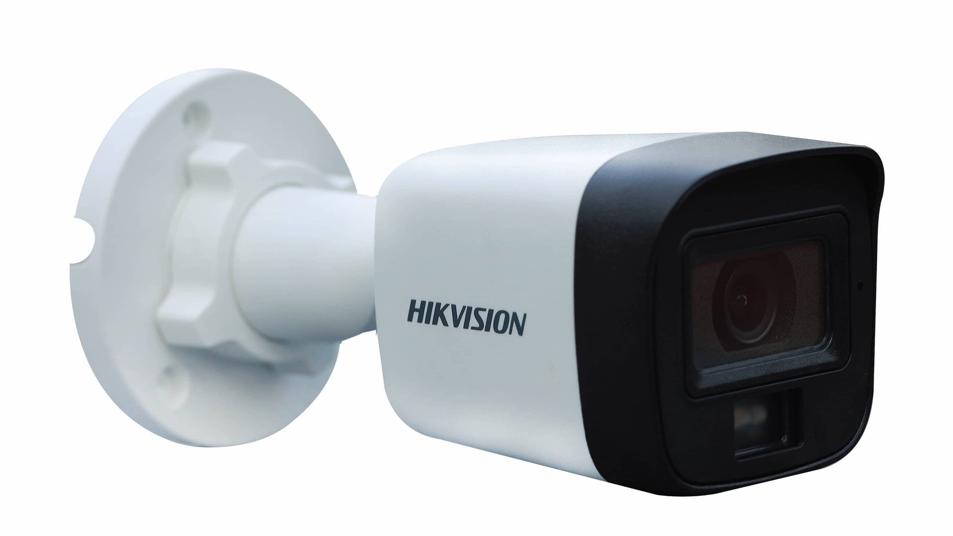 Hikvision DS-2CE16D0T-LPFS(2.8mm) Caméra Mini Bullet Fixe 2MP avec Audio et Éclairage Hybride Intelligent