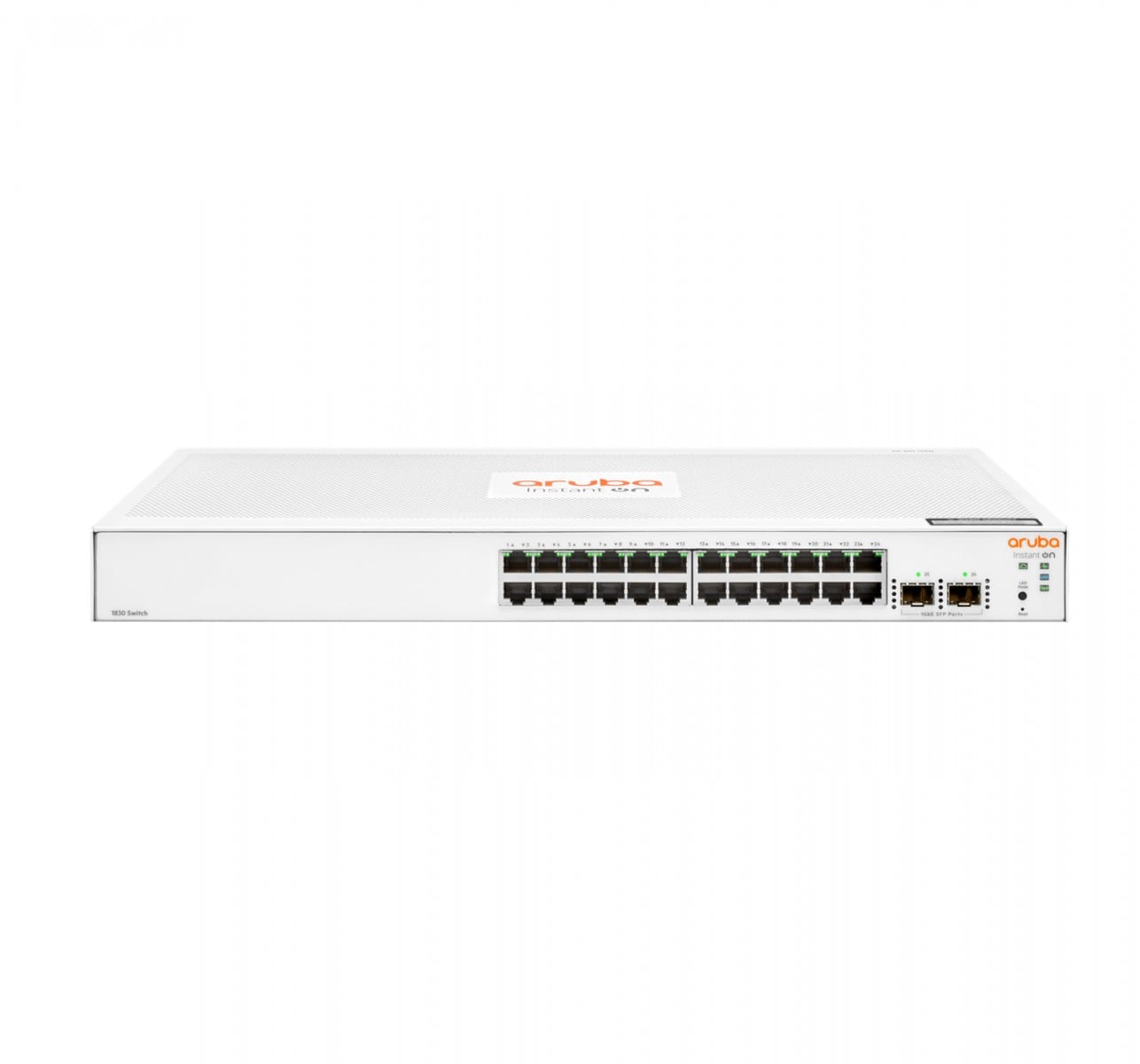 HPE Networking Instant On 1830 24G 2SFP Switch Commutateur intelligent 24 x 10/100/1000 + 2 x Gigabit SFP de bureau